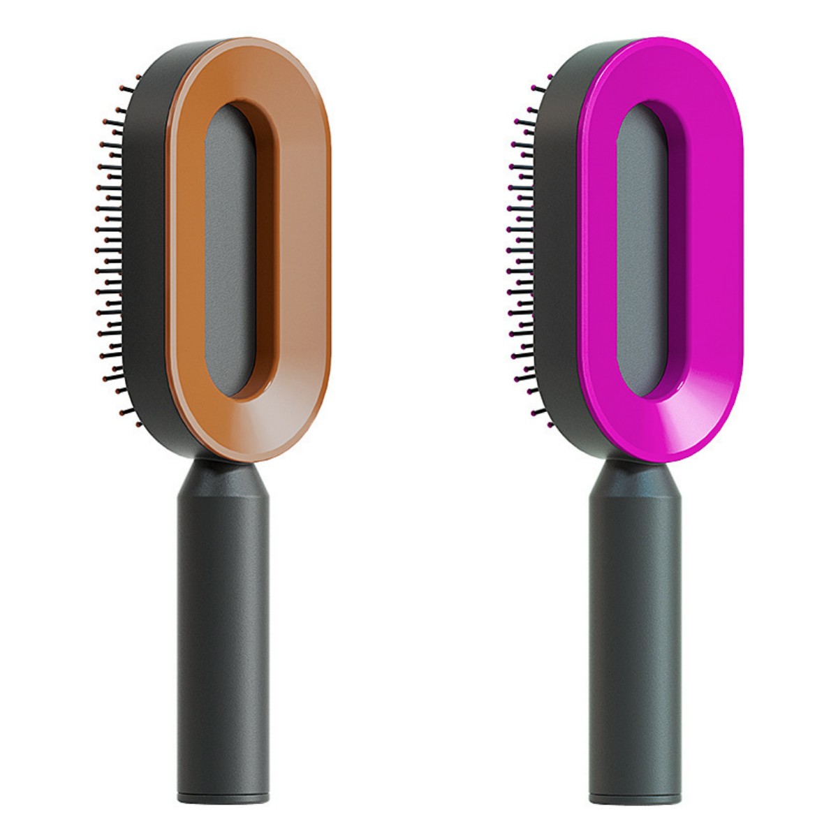 The SilkGlide™ Self-Cleaning Hairbrush