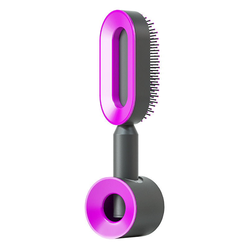 The SilkGlide™ Self-Cleaning Hairbrush