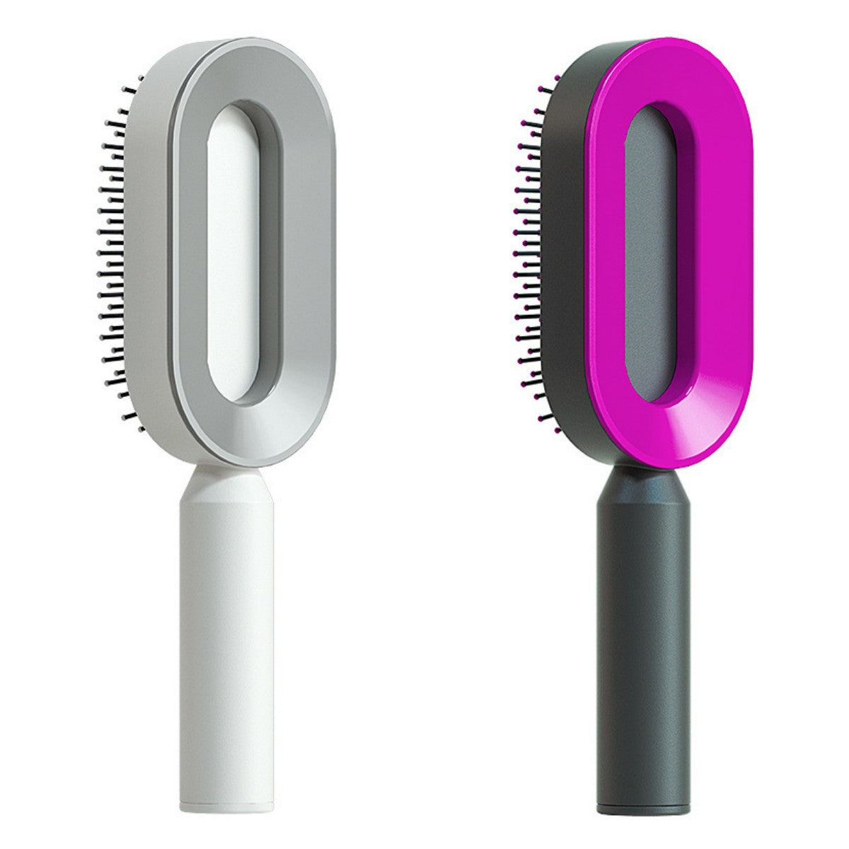 The SilkGlide™ Self-Cleaning Hairbrush