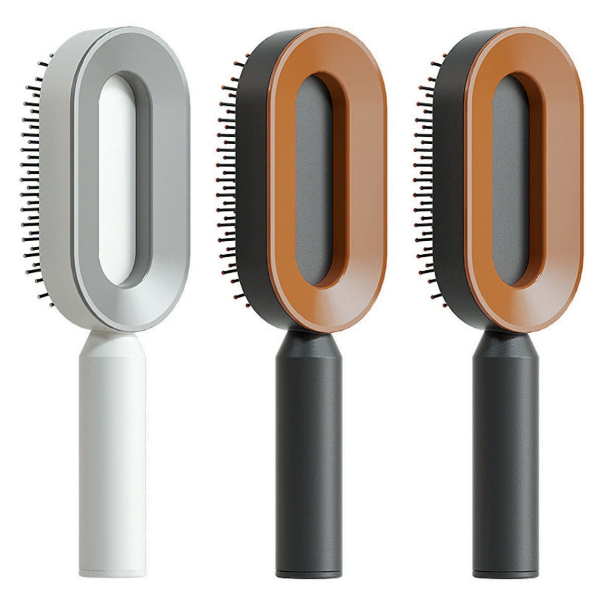 The SilkGlide™ Self-Cleaning Hairbrush