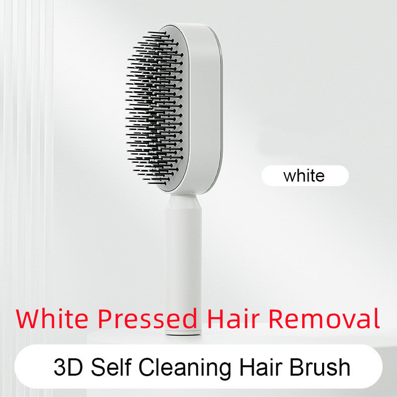The SilkGlide™ Self-Cleaning Hairbrush