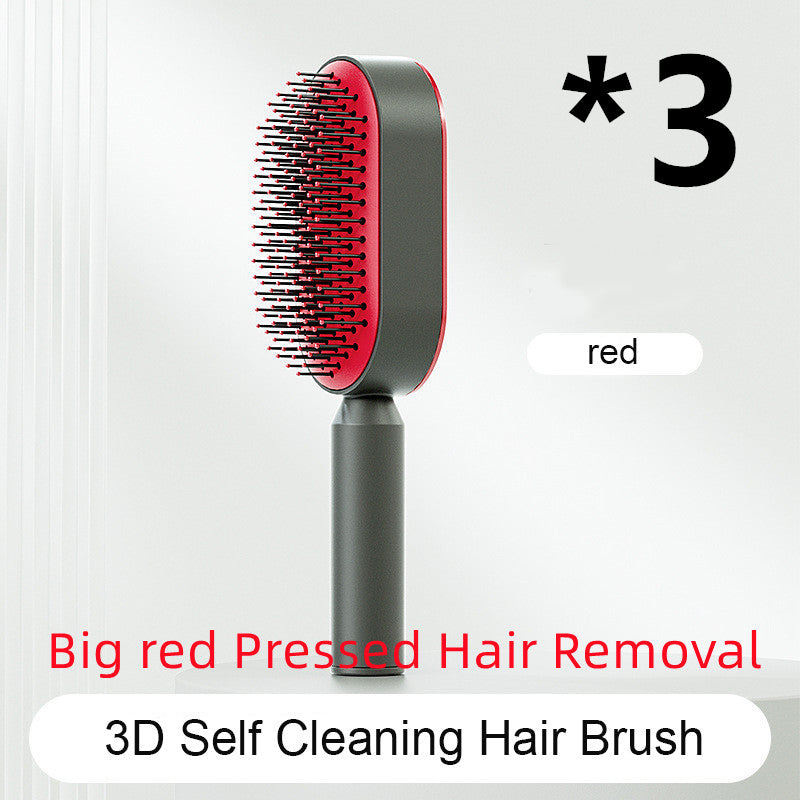 The SilkGlide™ Self-Cleaning Hairbrush