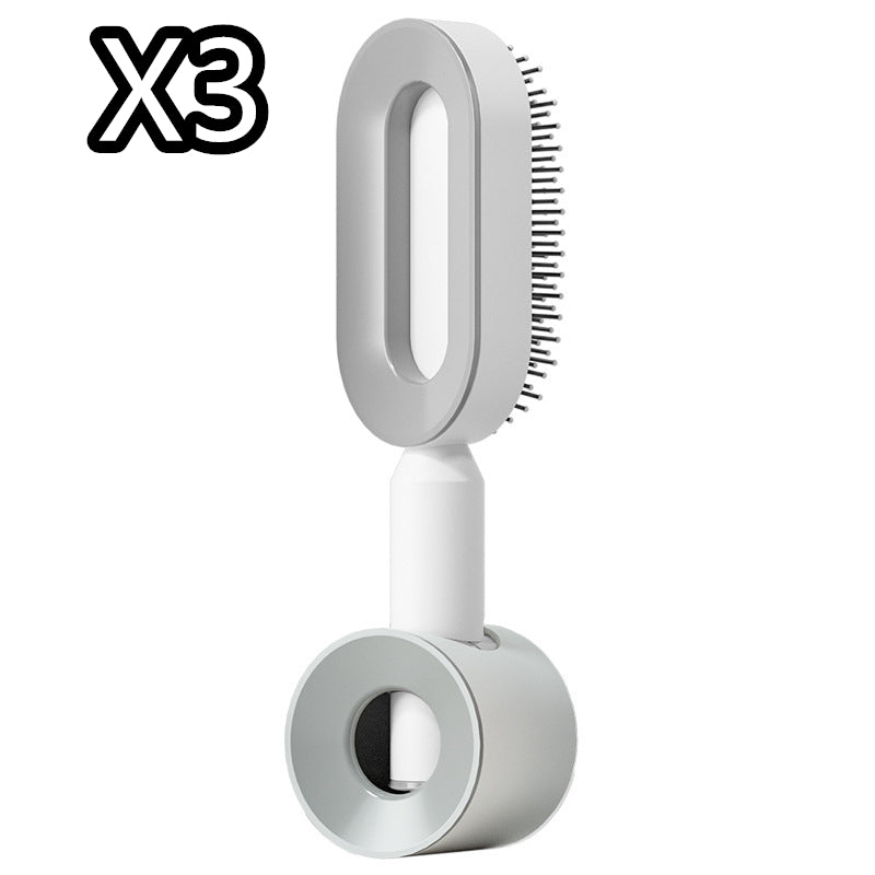 The SilkGlide™ Self-Cleaning Hairbrush