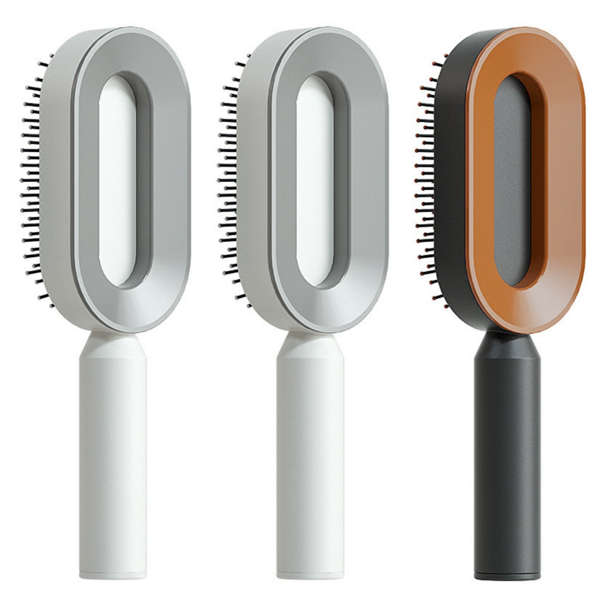 The SilkGlide™ Self-Cleaning Hairbrush
