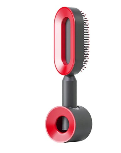The SilkGlide™ Self-Cleaning Hairbrush