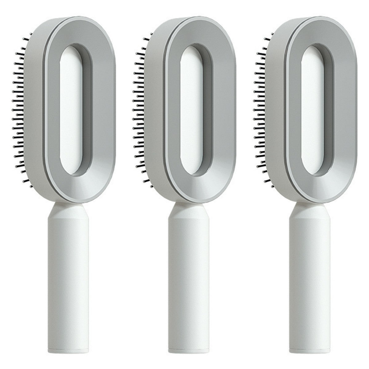 The SilkGlide™ Self-Cleaning Hairbrush
