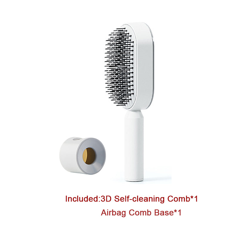The SilkGlide™ Self-Cleaning Hairbrush