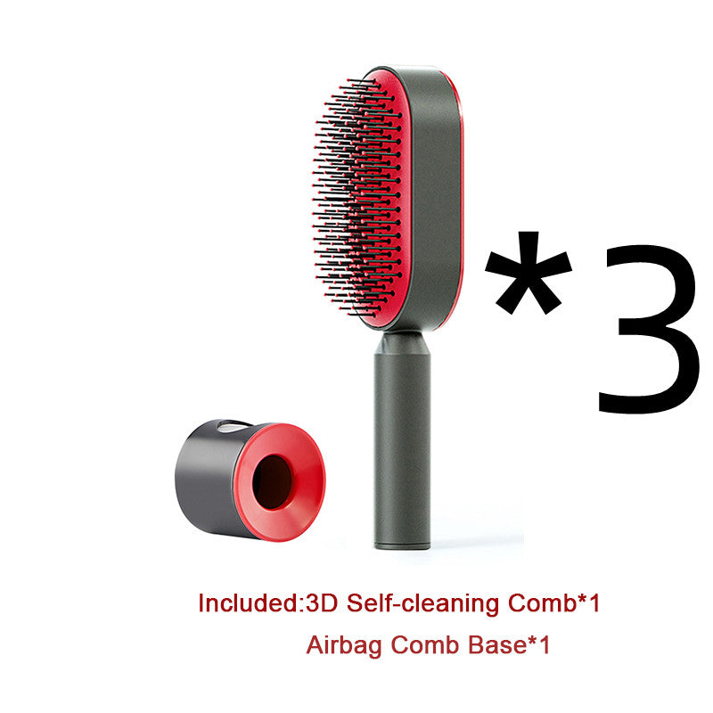 The SilkGlide™ Self-Cleaning Hairbrush