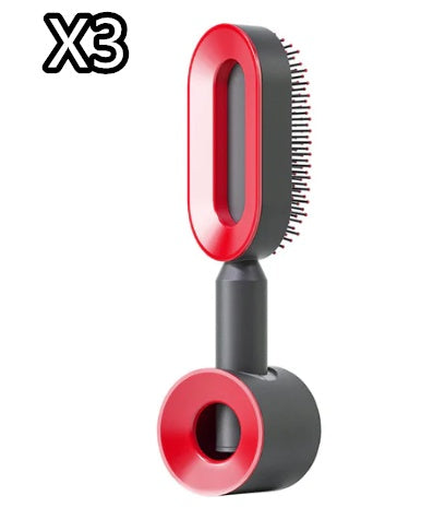 The SilkGlide™ Self-Cleaning Hairbrush