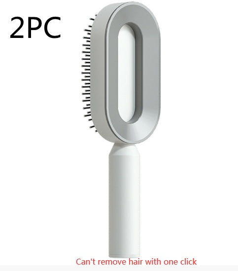 The SilkGlide™ Self-Cleaning Hairbrush