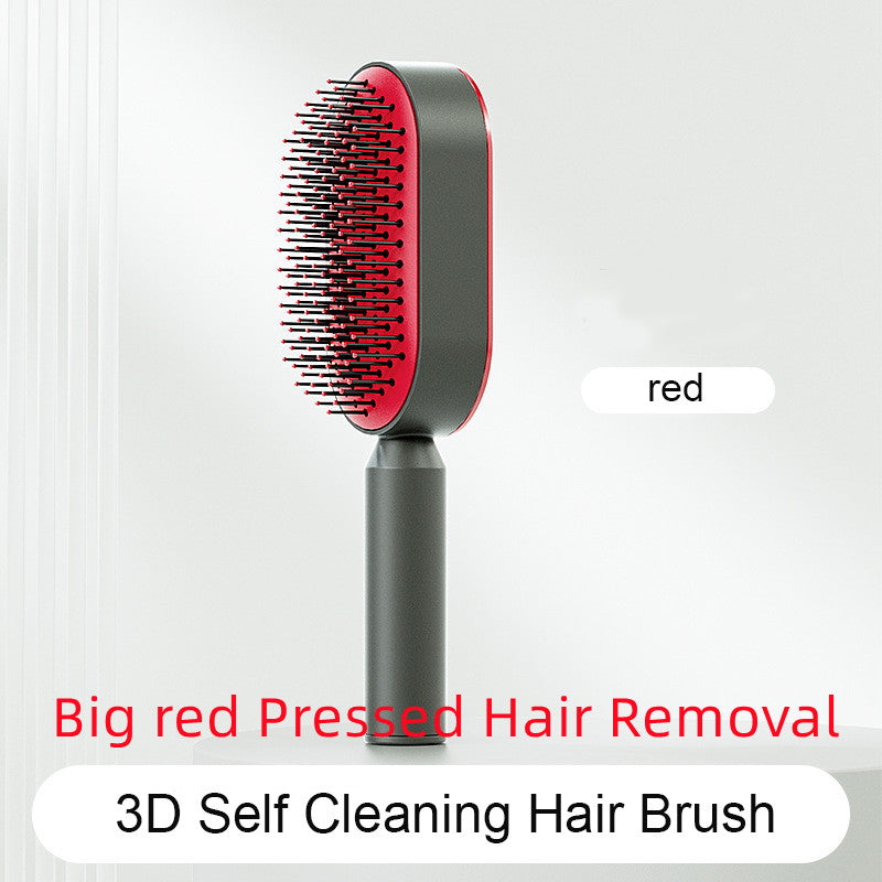The SilkGlide™ Self-Cleaning Hairbrush