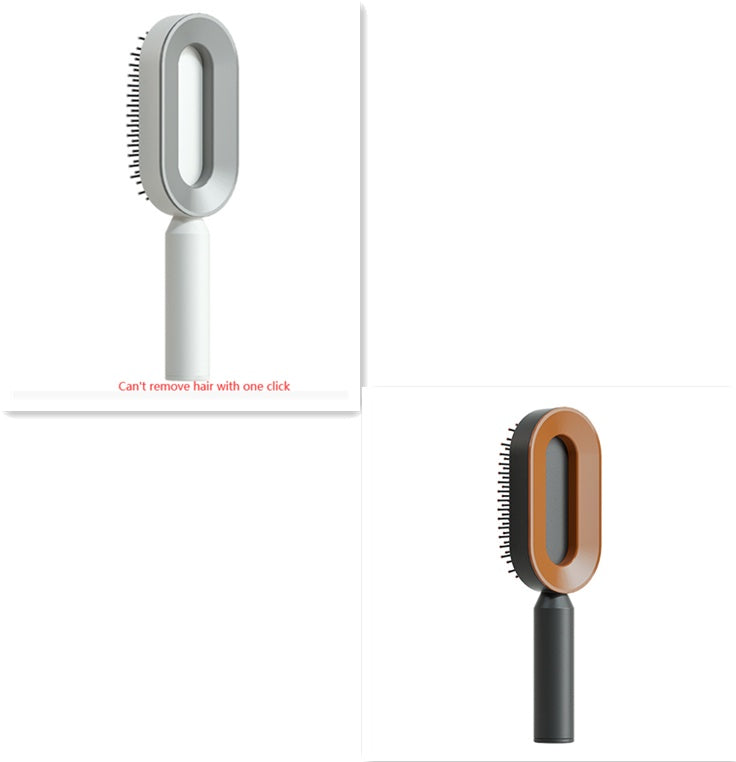 The SilkGlide™ Self-Cleaning Hairbrush