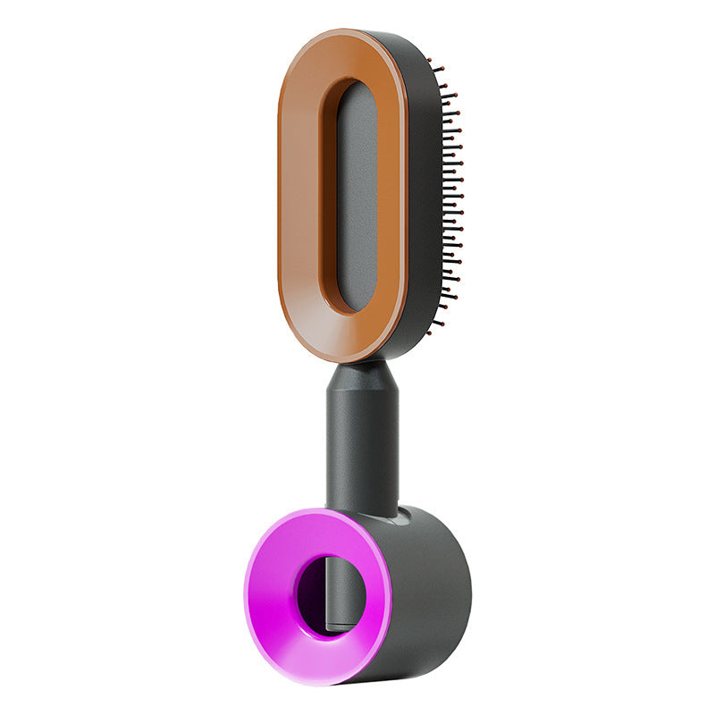 The SilkGlide™ Self-Cleaning Hairbrush