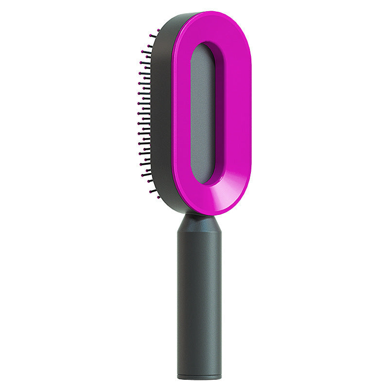 The SilkGlide™ Self-Cleaning Hairbrush